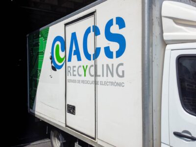 ACS Recycling servicio de transporte y recogida de residuos RAEE