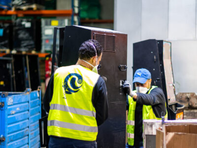 reciclaje máquinas recreativas