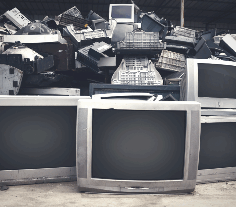 Reciclaje televisores