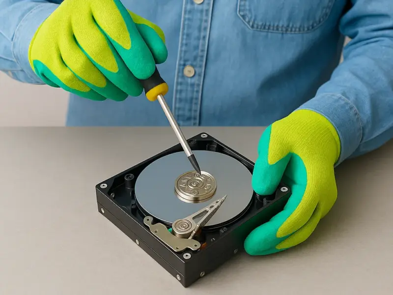 Servicio de destrucción de discos duros en Barcelona para empresas