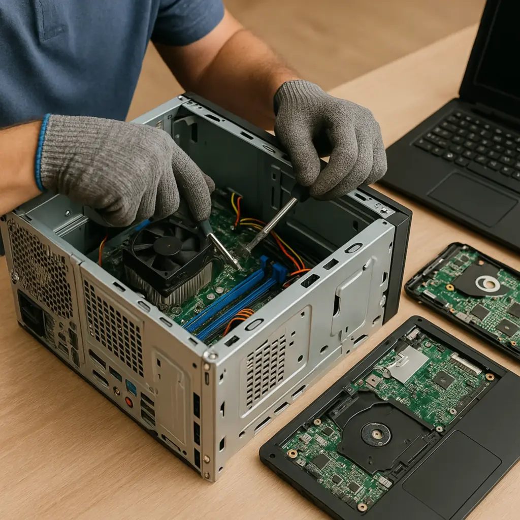 Servicio de destrucción de discos duros en Barcelona para empresas